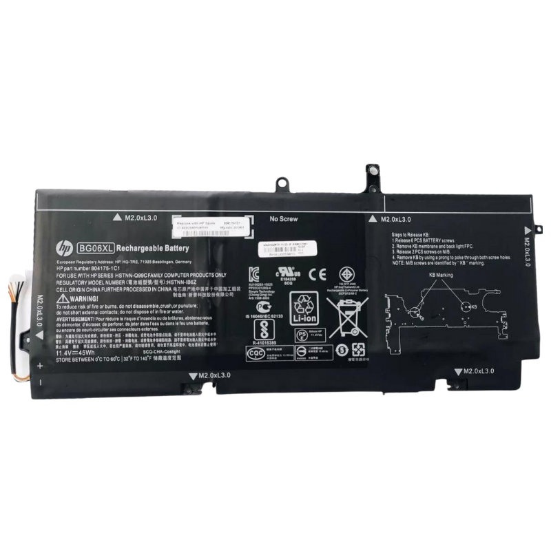 HP 1040 G3 BG06XL Battery