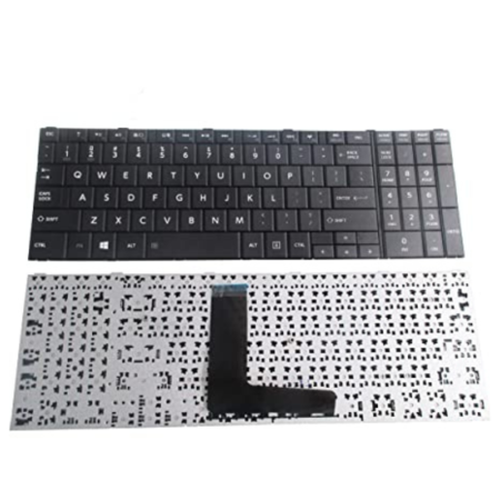 Toshiba Satellite C50 C50-B C50A-B C50D-B C50T-B C55-A C55-B L50-B C55D-B C55DT-B C55T-B Series Black UK Layout Laptop Keyboard