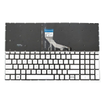 HP 15-da Silver backlit Keyboard
