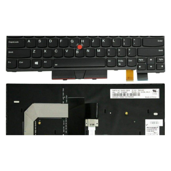 Lenovo ThinkPad T480 Backlit Keyboard