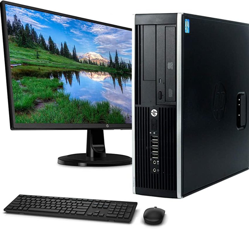 HP Compaq 6300- Intel Core i5 3.2GHz 4GB 500GB DVDRW 17 inch monitor Windows 10 Pro Refurbished