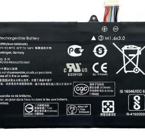 SE04XL Battery for HP Pro X2 612 G2 Series Notebook 860708-855 860724-2B1 860724-2C1 HSTNN-DB7Q (7.7V 41.58Wh/5400mAh)