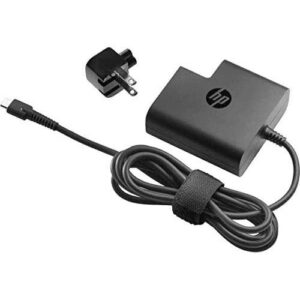 925740-002 65W HP USB Type-C AC Adapter Charger for HP Spectre x360 13-AE015DX, HP Elite X2 1012 G2,Elitebook x360 Notebook Charger;860065-002,860209-850,TPN-CA06,1588-3003 HU10674-16024 [ 65W USB-c ]
