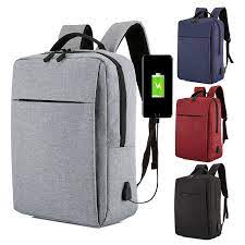 15.6-17.3 Inch Anti Theft Bag with USB Charging College School Backpack Business Travel Computer Bookbag Gifts Laptop Backpack