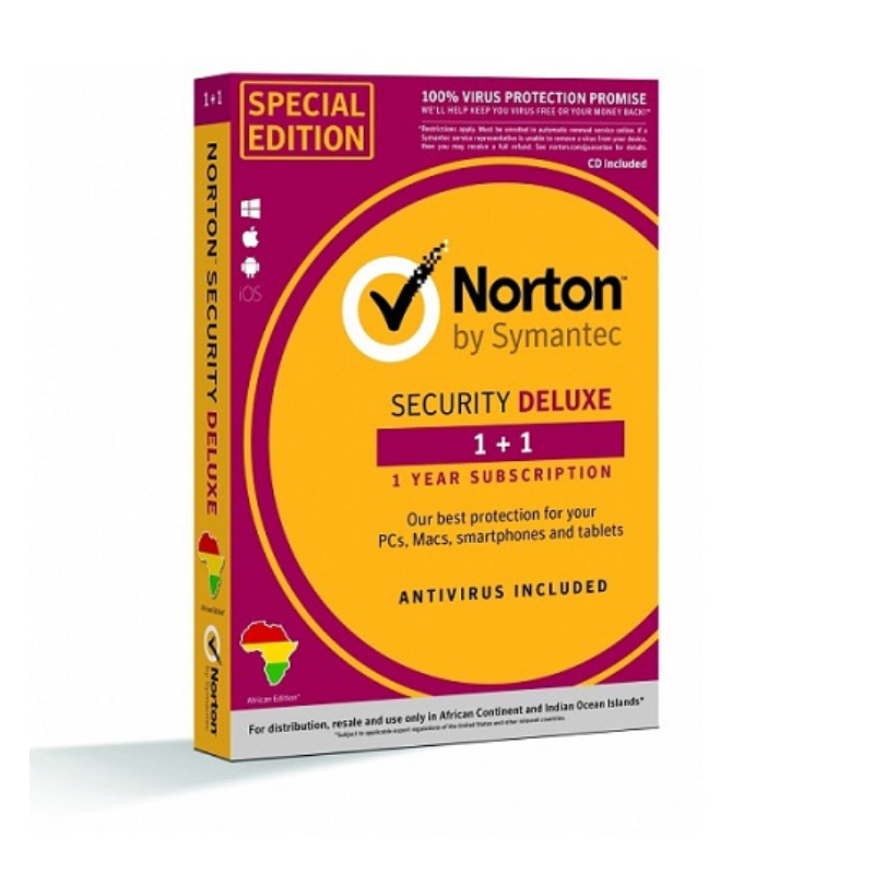 Norton Security Deluxe 1+1users