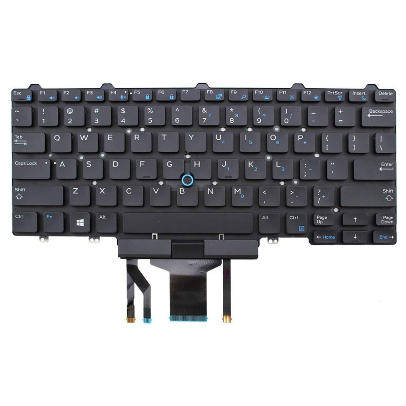 Dell Latitude E5450 E5470 E7450 E7470 E5480 E5490 7480 7490 5480 5488 Laptop Replacement Keyboard Backlight US Layout