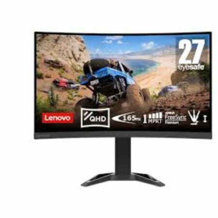 Lenovo G27qc-30 27 Inch 2K Display Curved Gaming Monitor