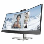 HP E34m G4 WQHD Curved USB-C Conferencing Monitor