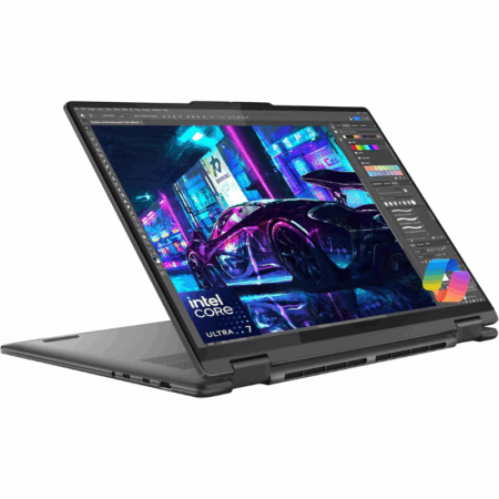 Summary: The Lenovo Yoga 7 with Intel Core Ultra 7 155U, 16GB RAM, and 1TB SSD offers a next-generation 2-in-1 experience. With AI-ready performance, a vivid 14-inch touchscreen, and premium grey aluminum design, it’s perfect for dynamic users who want powerful computing, elegant design, and seamless productivity on the go.