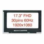 17.3″ Full HD Slim Laptop Screen Replacement – Thin Bezel, 30-Pin eDP (Non-Touch)