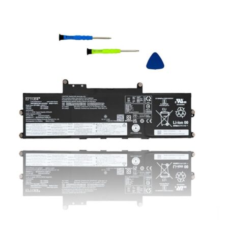 Battery Model: L22D3P77 / Voltage: 11.7V / Capacity: 57Wh 4875mAh 3-Cell / Color: Black / Condition: Brand New. 【Replace Part Number】 L22D3P77 SB11H56286 5B11H56385 L22M3P77 SB11H56284 5B11H56383 L22B3P73 SB11H56287 5B11H56386 L22C3P76 SB11H56285 5B11H56384 【Compatible with Laptop Models】 for Lenovo ThinkPad X1 2 in 1 Gen 9 (Type 21KE, 21KF) Series; for Lenovo ThinkPad X1 Carbon 12th Gen (Type 21KC, 21KD) Series.(Note: Lenovo ThinkPad X1 Carbon 12th Gen ( Type: 21KC, 21KD ) has two type of batteries (model: L21D4PG1 4-Cell & L22D3P77 3-Cell)