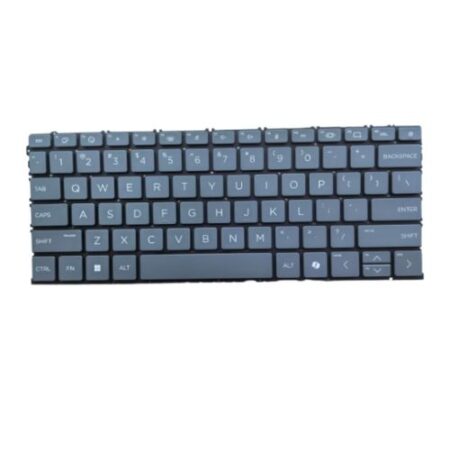 HP OmniBook 5 Flip 2-in-1 14-fp Backlit Soft Grey US Keyboard